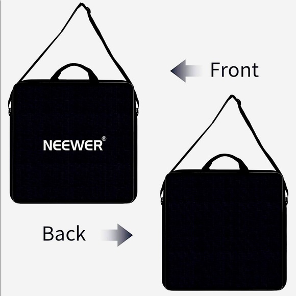 Neewer Photography Carrying Bag Protective Case. Light Weight. Black. - Picture 3 of 3